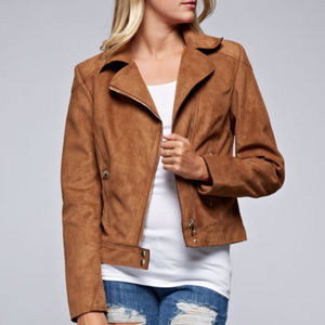 Jacket, Suede, Fringe